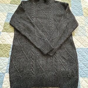 Women’s Gray Sweater Dress